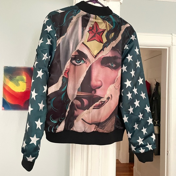 Blackmilk Wonder Woman Bomber Jacket - Picture 2 of 4